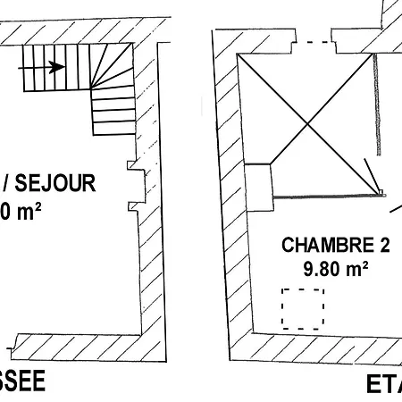 Vakantiehuis Maison Renovee Typique, Calme, Proche Mer, 2 Cours Fermees, Cheminee Et Equipements Pour Enfants. - Fr-1-306-836