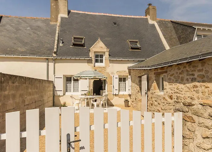 Maison Renovee Typique, Calme, Proche Mer, 2 Cours Fermees, Cheminee Et Equipements Pour Enfants. - Fr-1-306-836 Vakantiehuis Piriac-sur-Mer