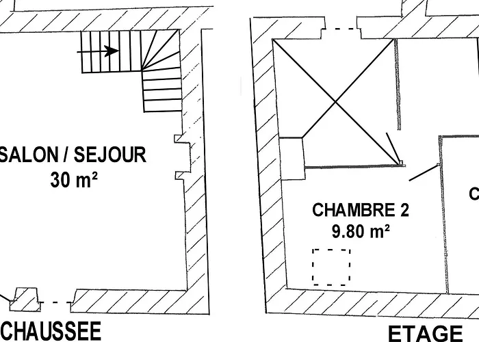 Vakantiehuis Maison Renovee Typique, Calme, Proche Mer, 2 Cours Fermees, Cheminee Et Equipements Pour Enfants. - Fr-1-306-836